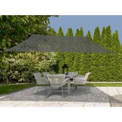 Σκίαστρο Κήπου τετράγωνο Camouflage 3Χ3 σε 2 Χρώματα  Γκρί Ανοιχτό & Λευκό